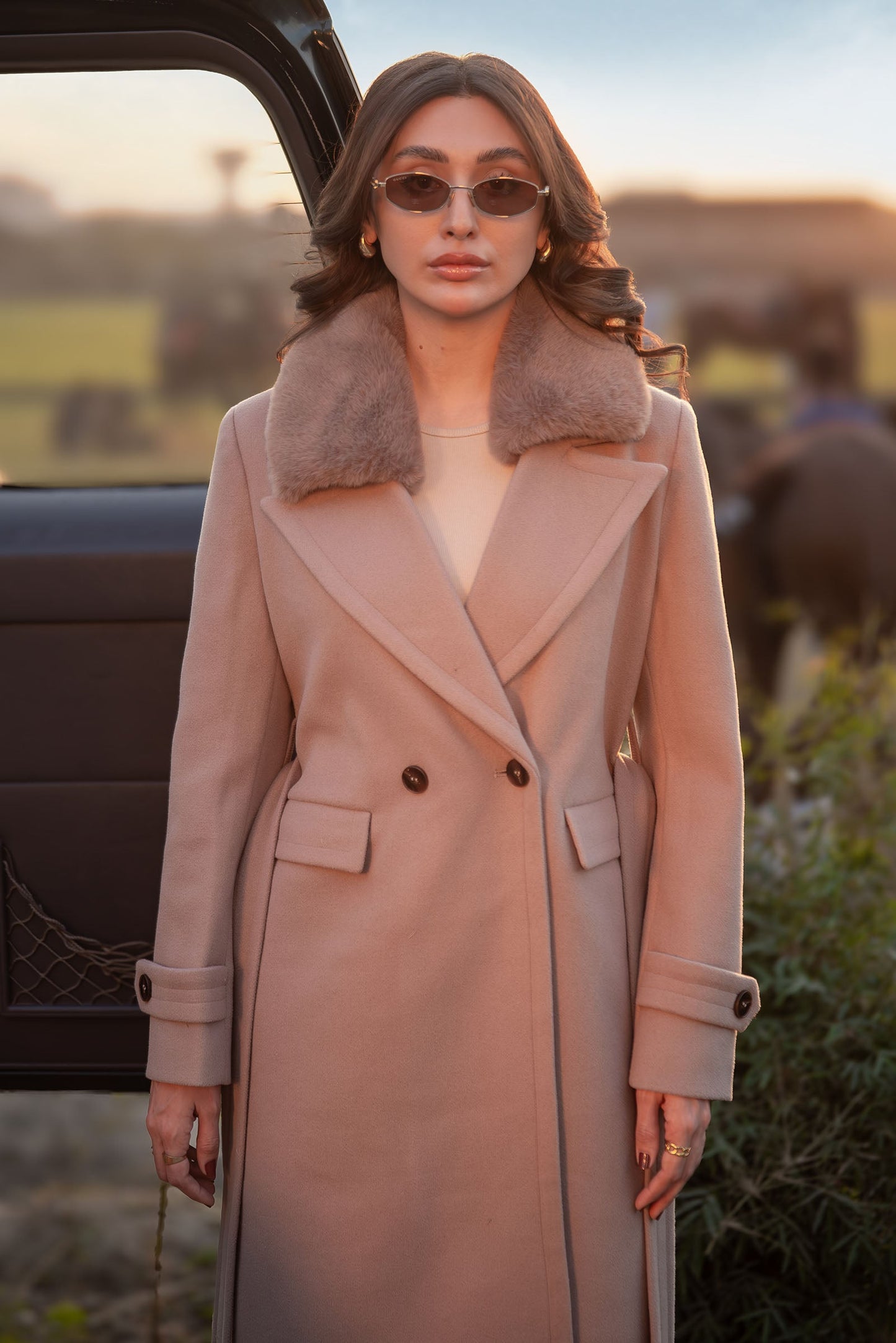 Belted Wool Coat
