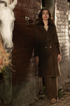 Buttoned Wool Coat