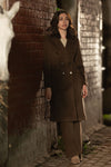 Buttoned Wool Coat