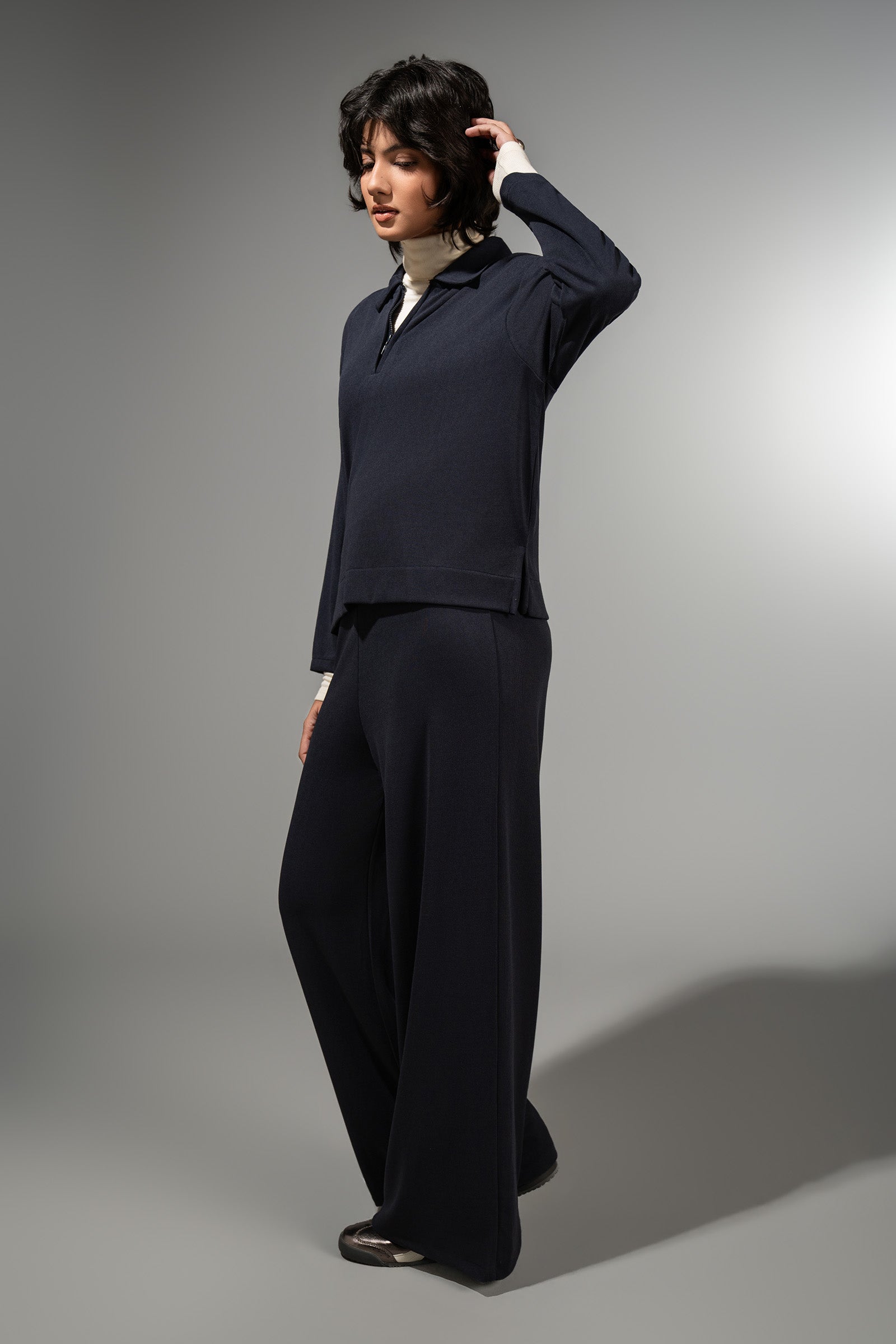Textured Knit Set