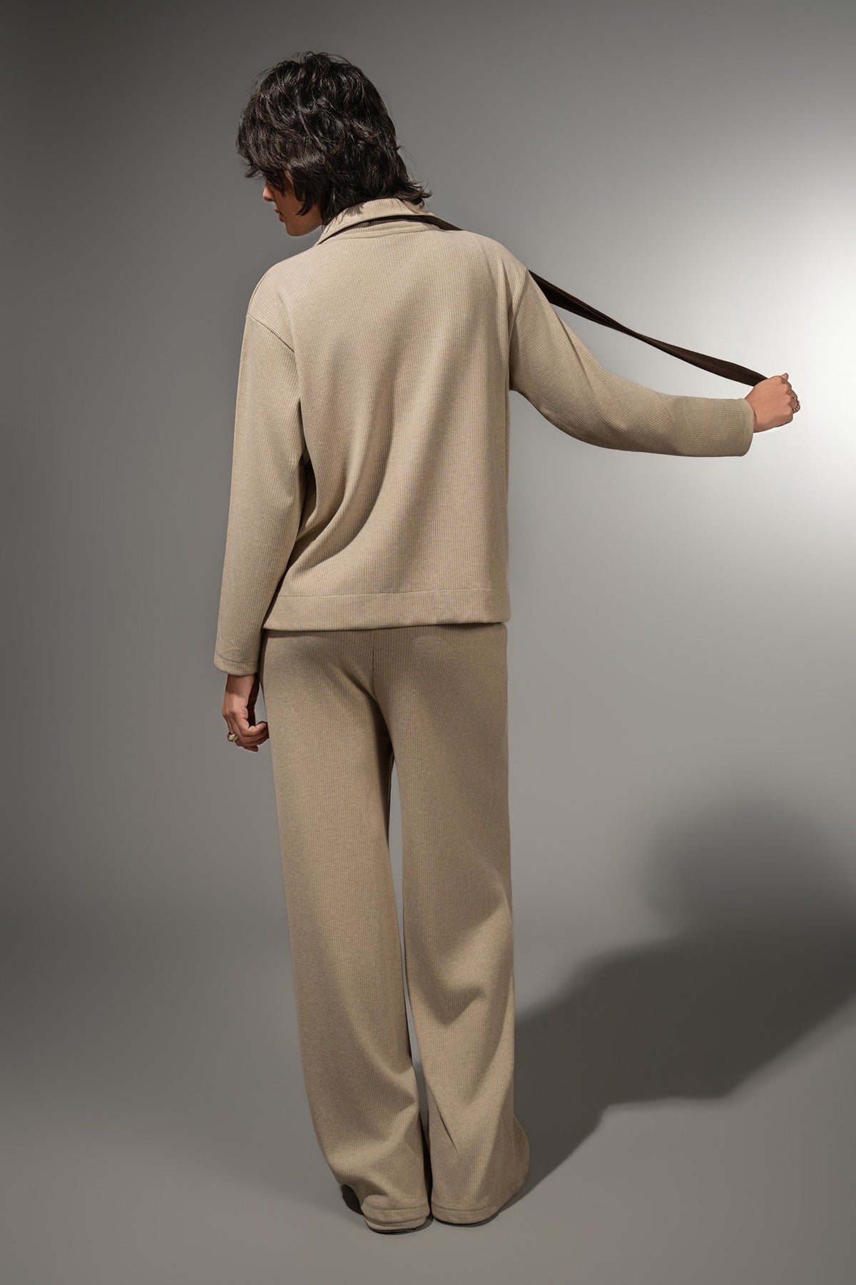 Textured Knit Set