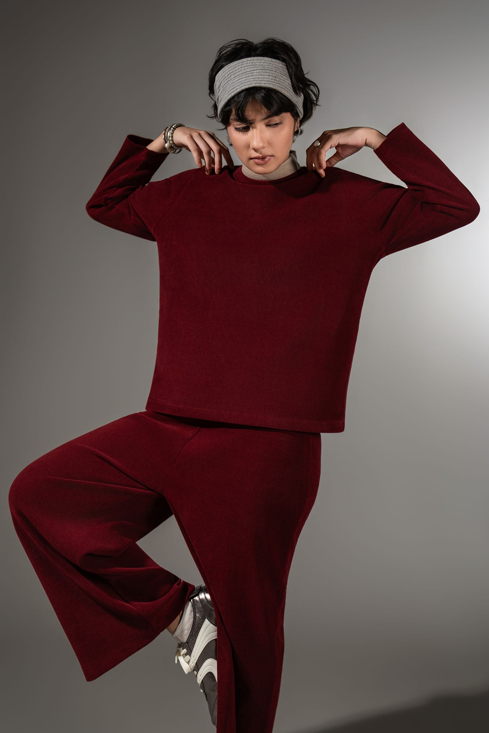 Solid Corduroy Set
