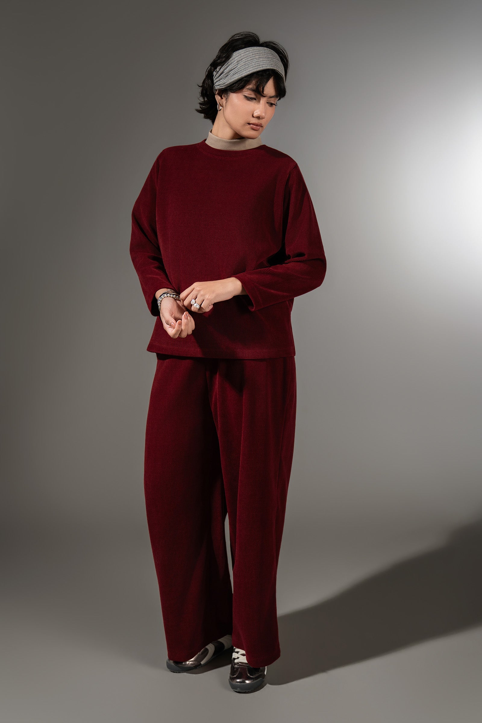 Solid Corduroy Set