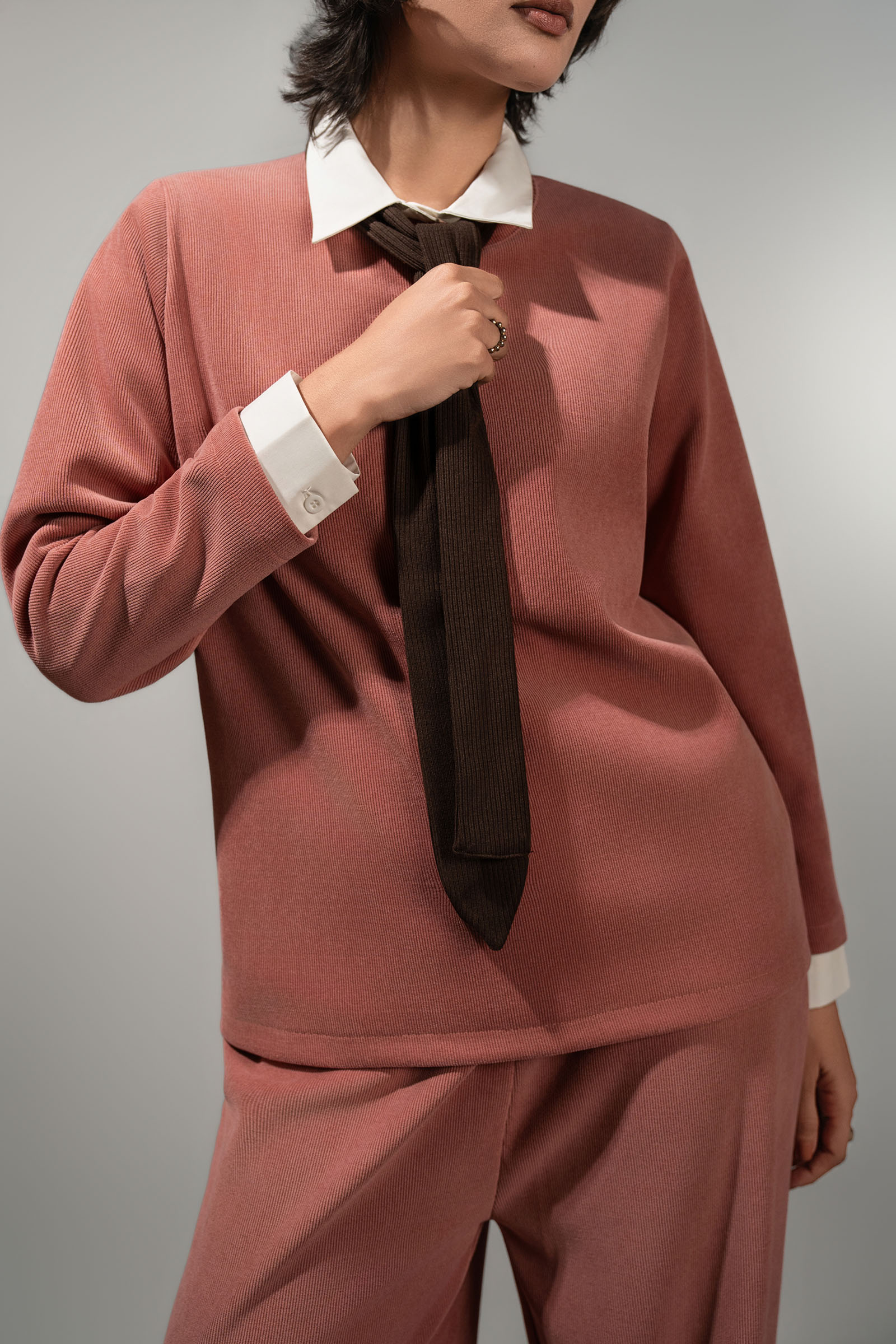Solid Corduroy Set