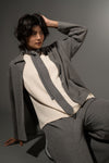 Textured Button-Down Set