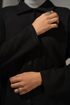 Textured Button-Down Set