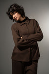 Textured Button-Down Set