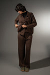 Textured Button-Down Set