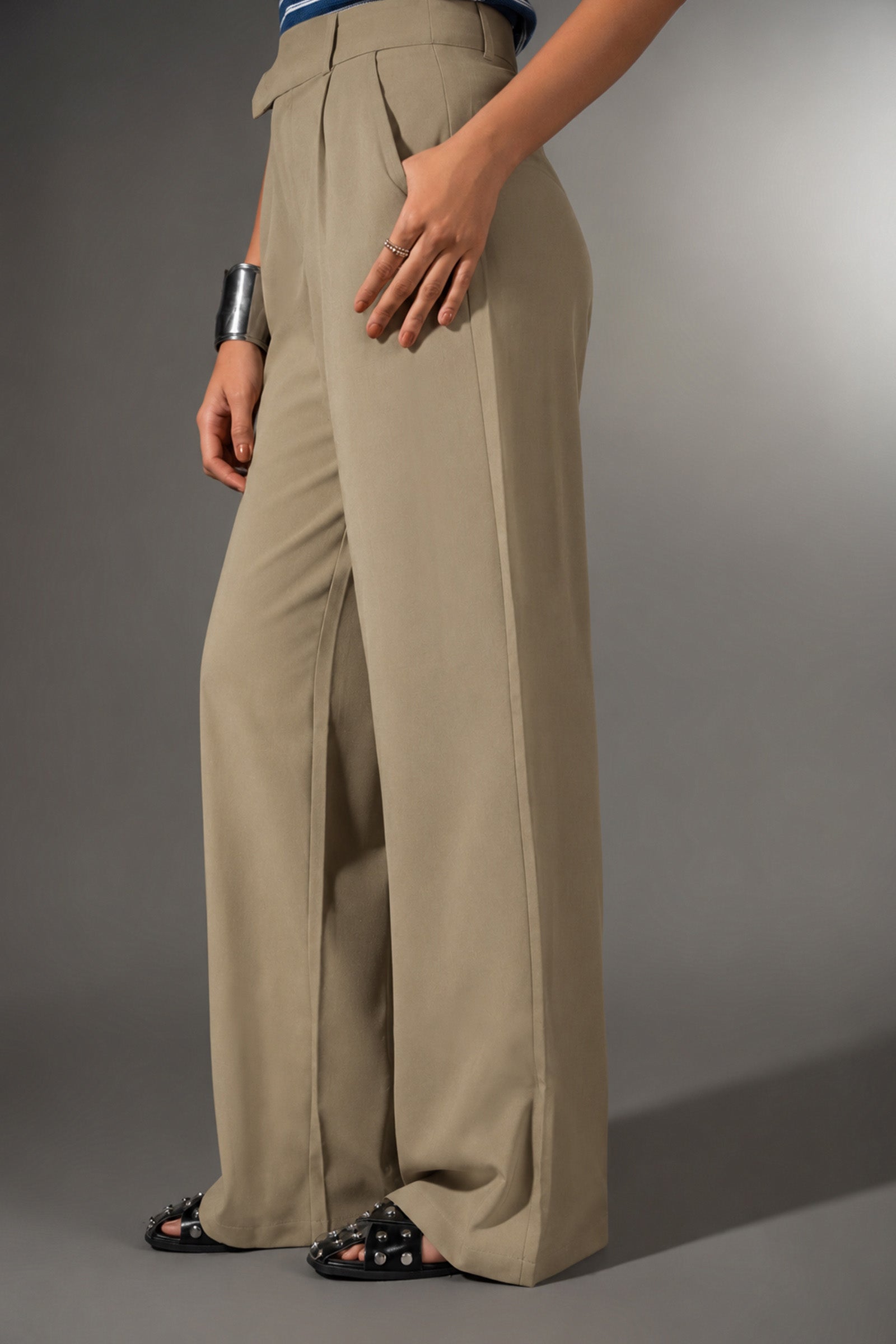 Flared Bootcut Pants