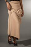 Flared Woven Skirt