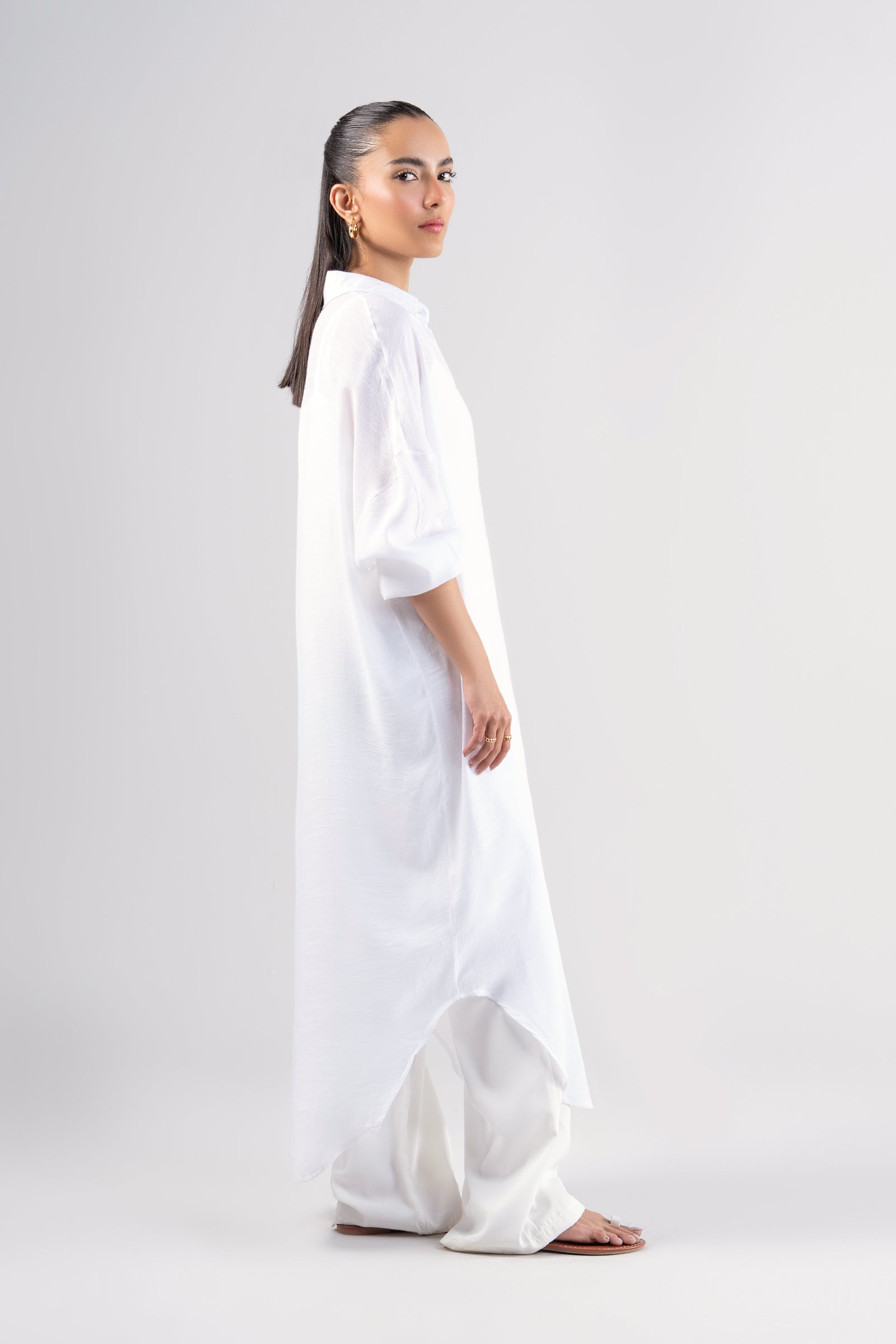 Long Button Down Shirt Dress