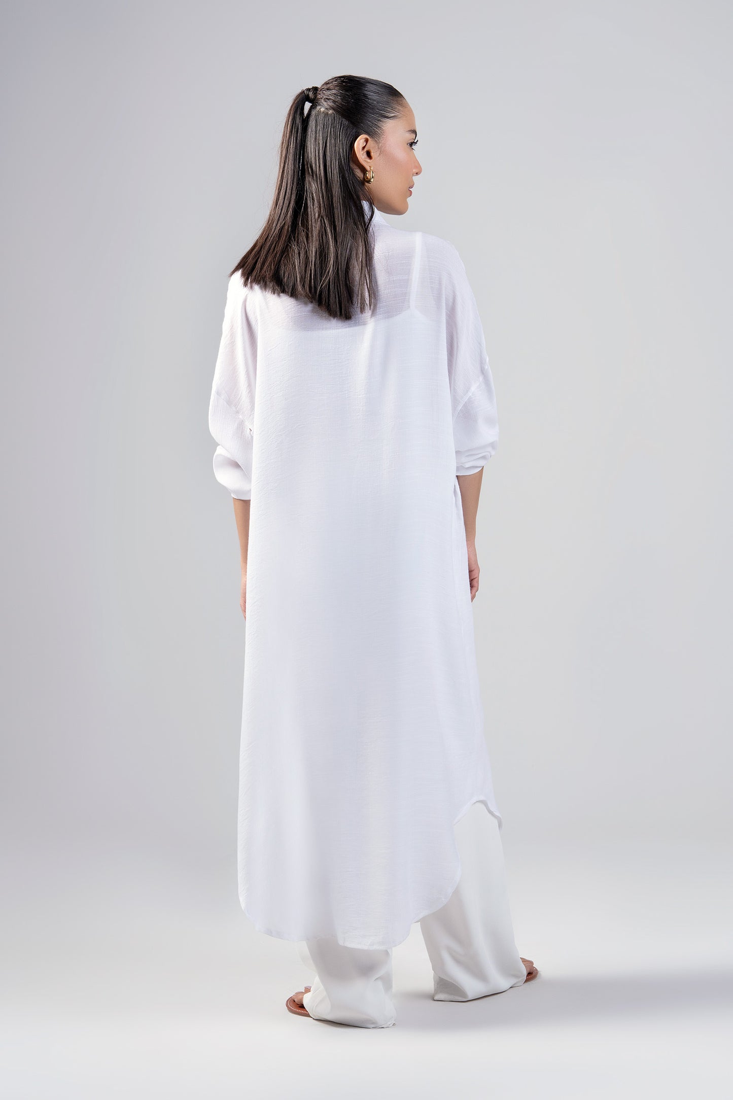 Long Button Down Shirt Dress