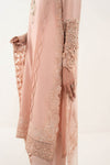 3 Piece Embroidered Raw Silk Suit