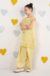 2 Piece Embroidered Organza Suit