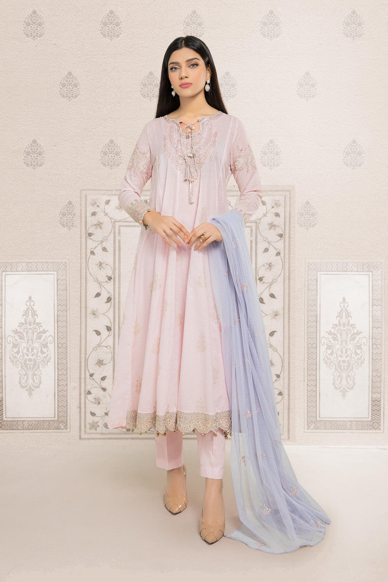 3 Piece Embroidered Lawn Suit