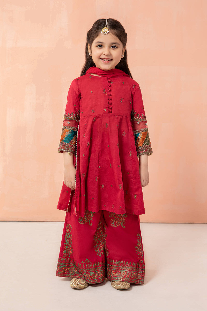3 Piece Embroidered Lawn Suit