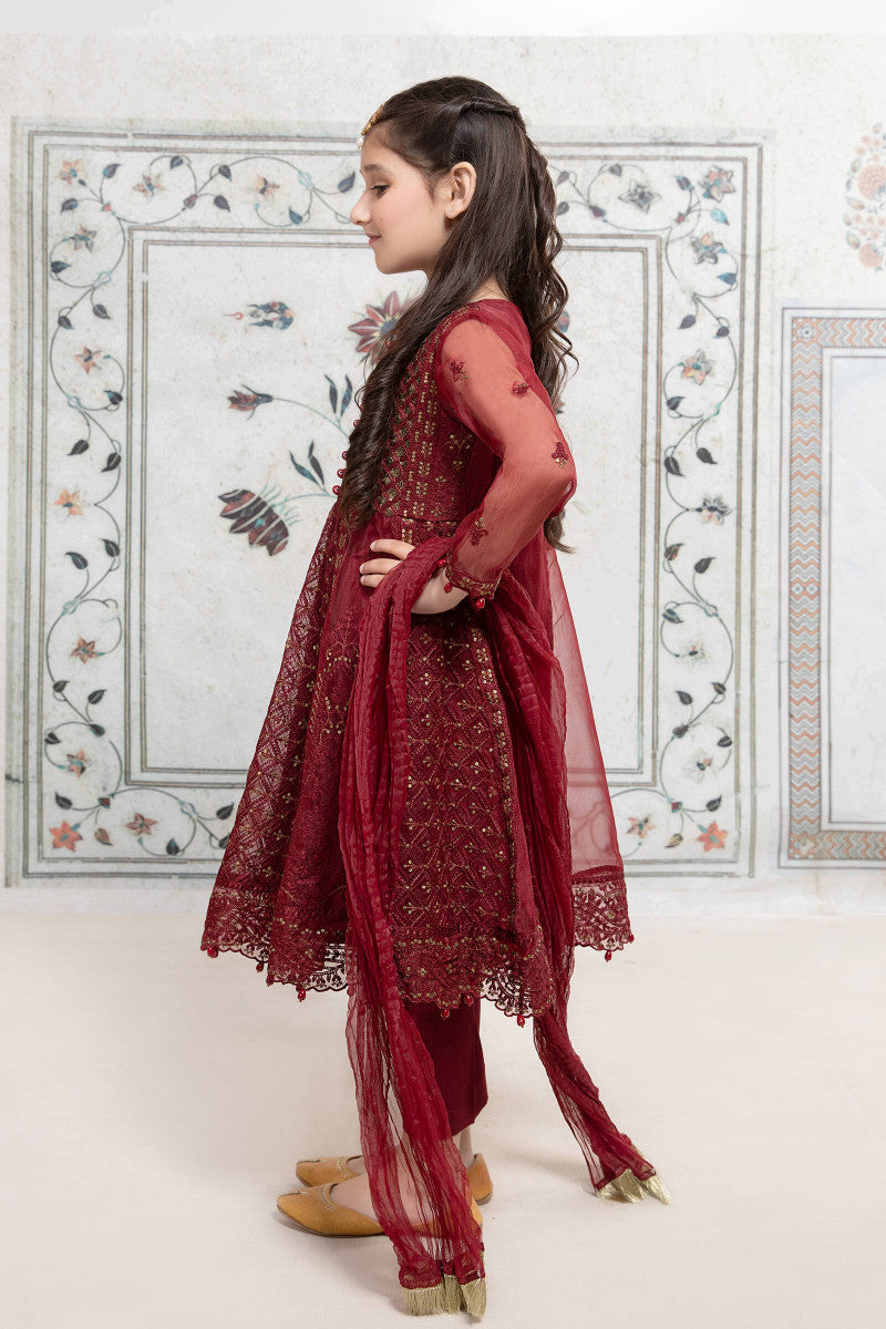 3 Piece Embroidered Suit
