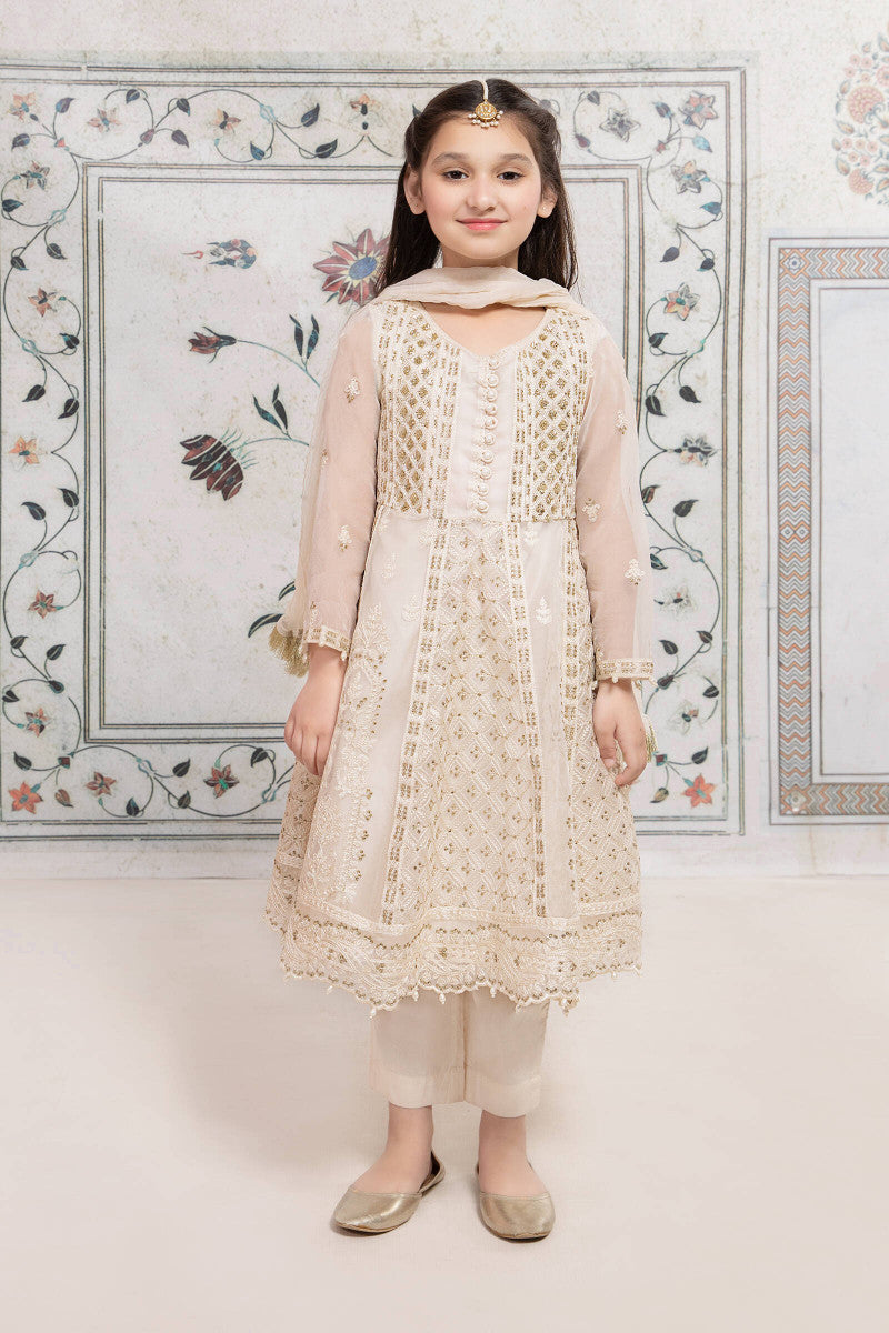 3 Piece Embroidered Suit