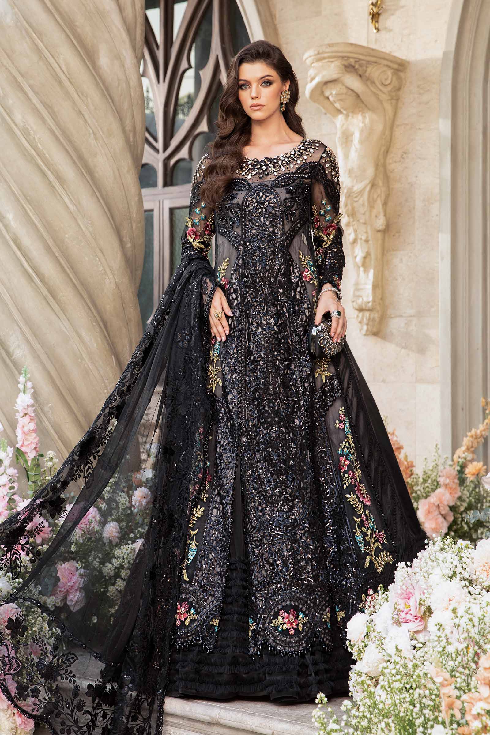 Video preview - 3 Piece Unstitched Embroidered Suit | BD-2802