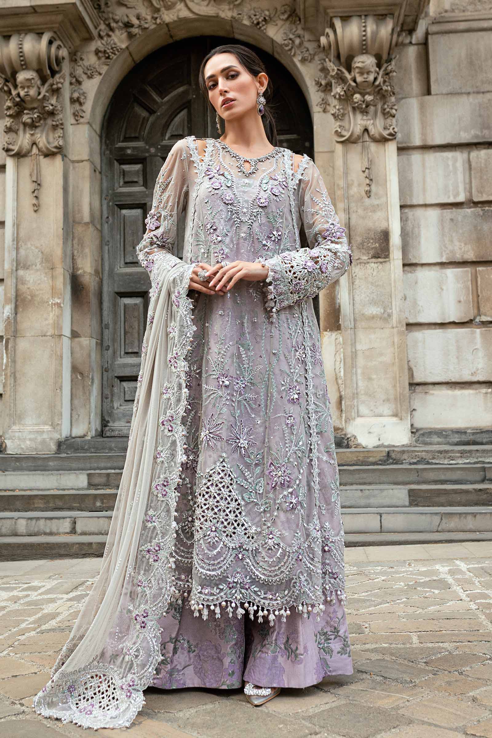 Video preview - 3 Piece Unstitched Embroidered Net Suit