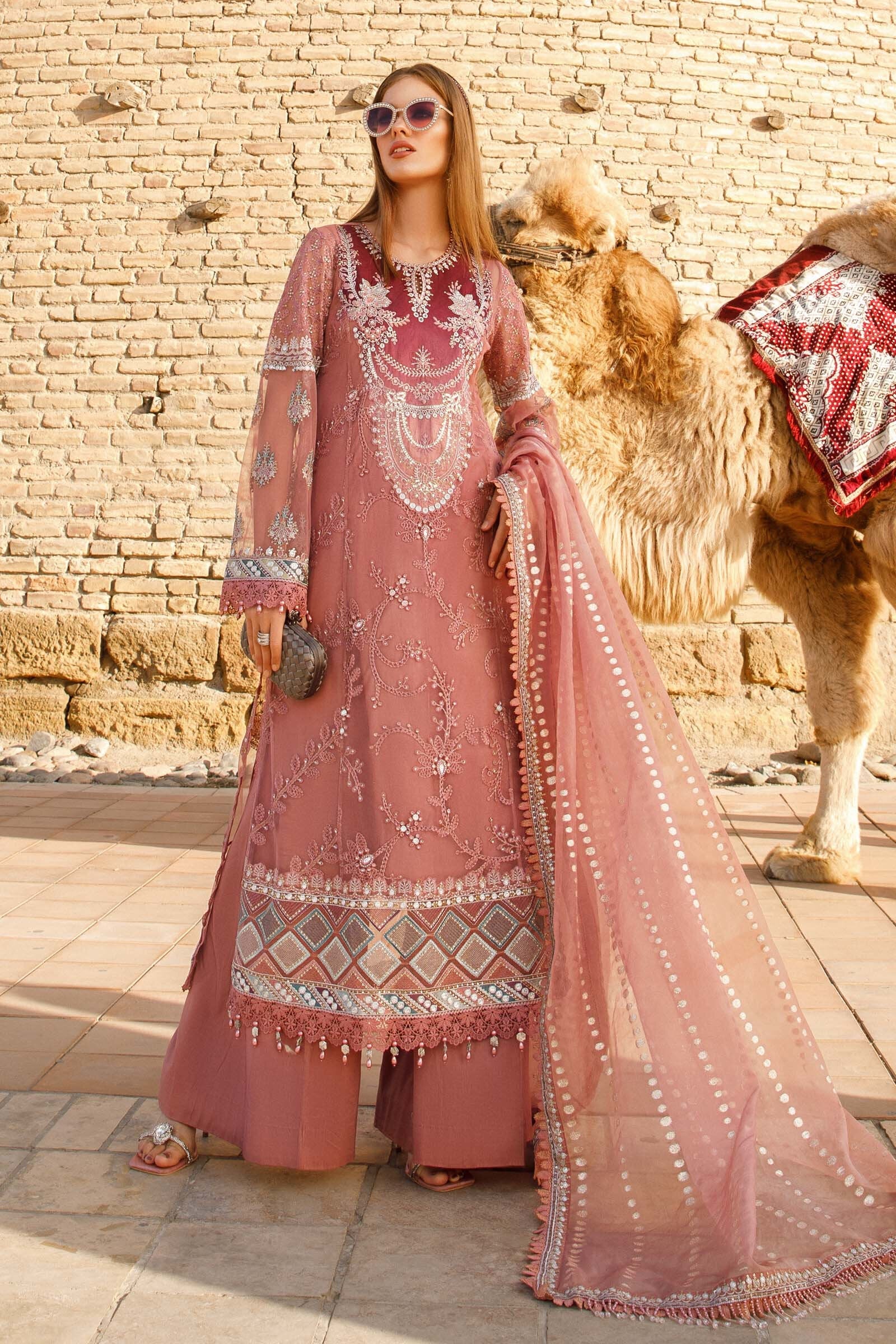 Unstitched Luxury Lawn '25 by Maria B | EL-25-05 main image 1
