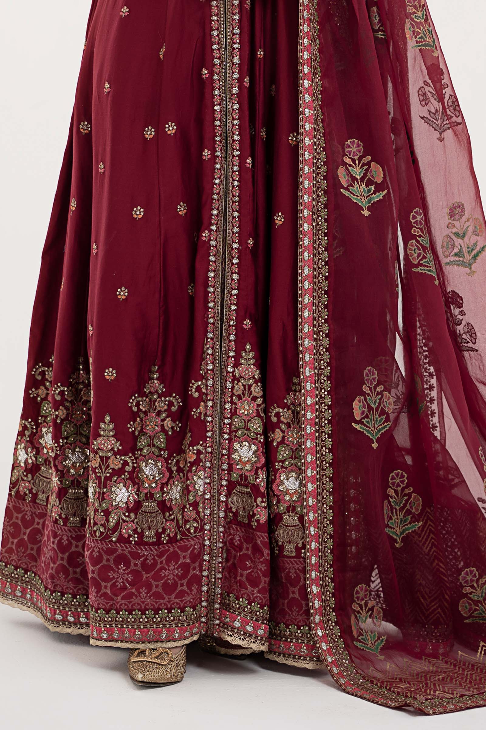 Suit Maroon CSS-708