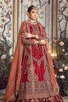 Unstitched Mbroidered | Maroon BD-2708