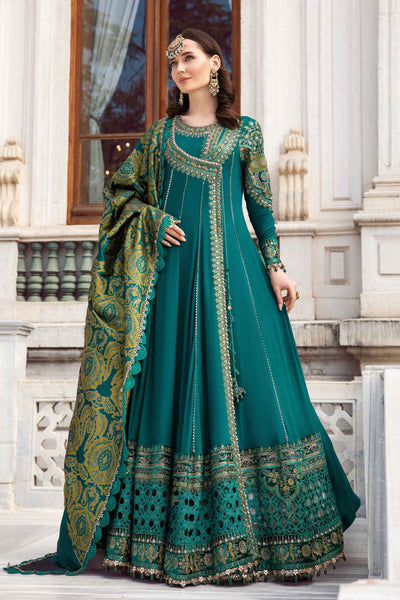 Unstitched Linen | Emerald Green DL-1107 All Products DL01107-999-EGN
