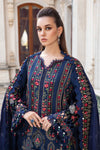 Unstitched Linen | Navy Blue DL-1109