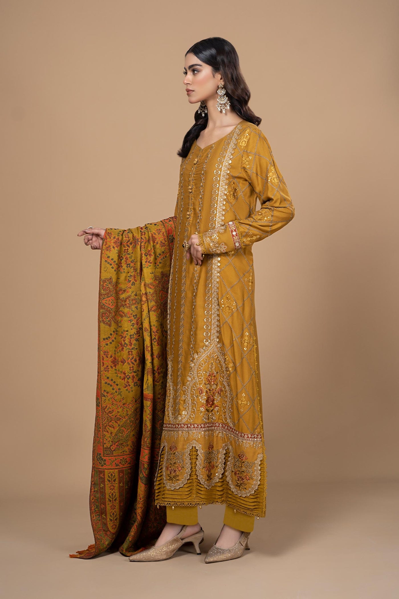 Suit Mustard DLS1110 Maria.B. Designs (AE)
