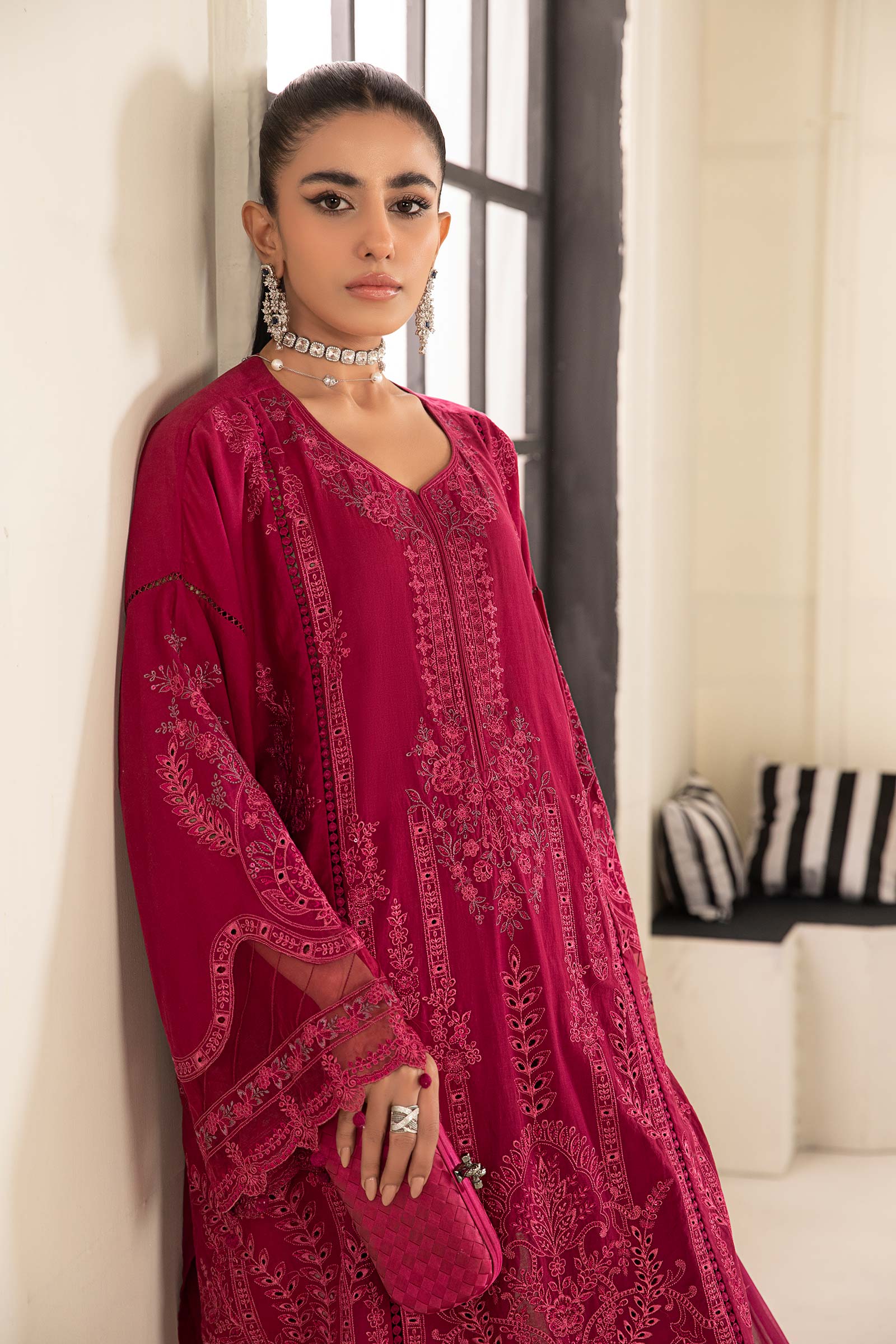 3 Piece Embroidered Lawn Suit