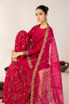 3 Piece Embroidered Dobby Lawn Suit