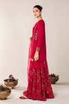 3 Piece Embroidered Dobby Lawn Suit