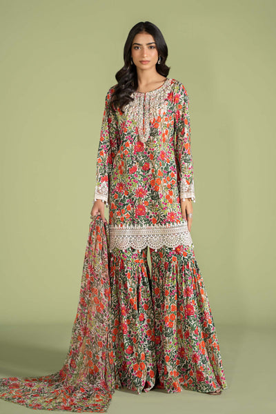 3 PIECE EMBROIDERED LAWN SUIT | DW-EF24-114 All Products DWEF114-ESM-PDW