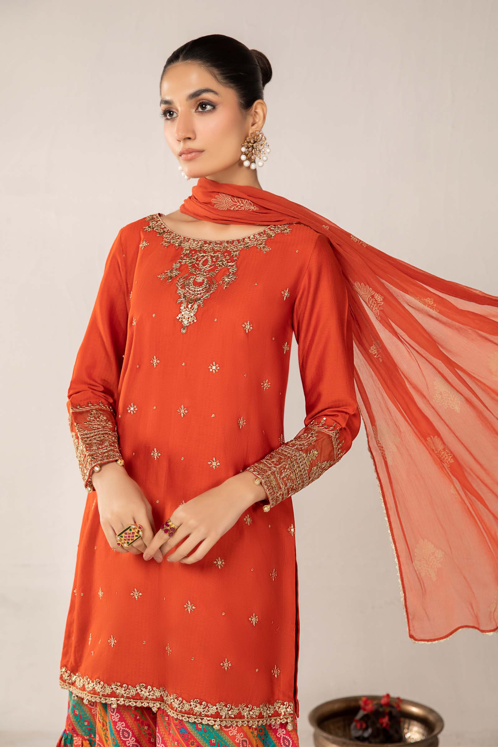 3 Piece Embroidered Lawn Suit