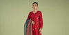 3 Piece Embroidered Dobby Suit