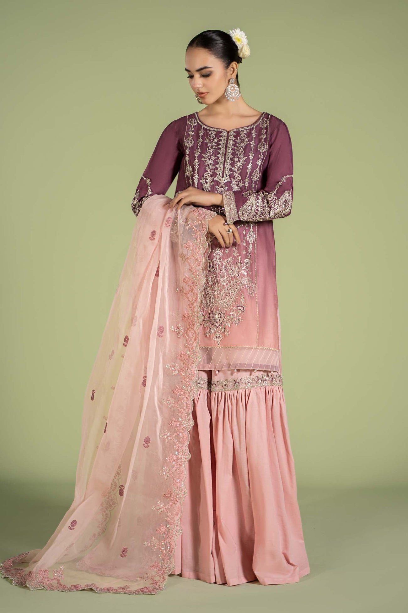 3 Piece Embroidered Lawn Suit