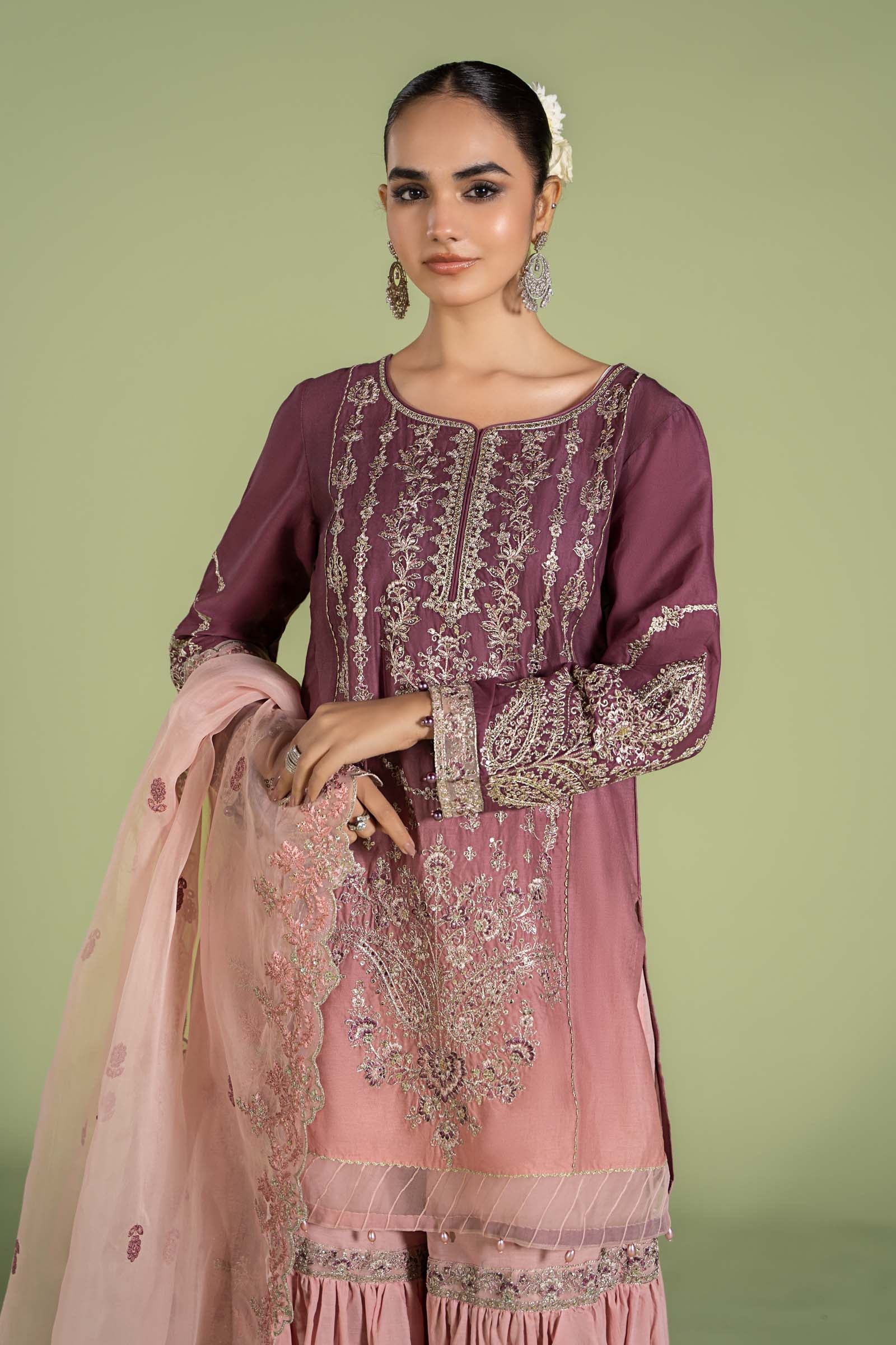 3 Piece Embroidered Lawn Suit