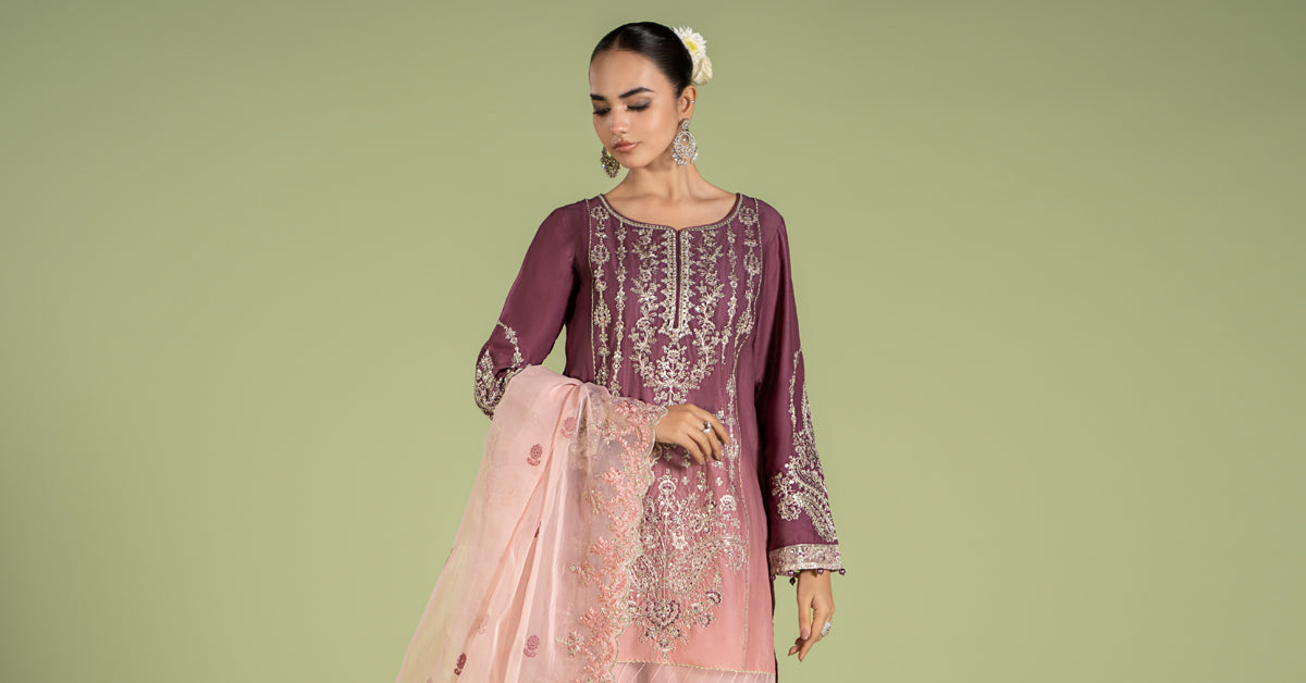 3 Piece Embroidered Lawn Suit