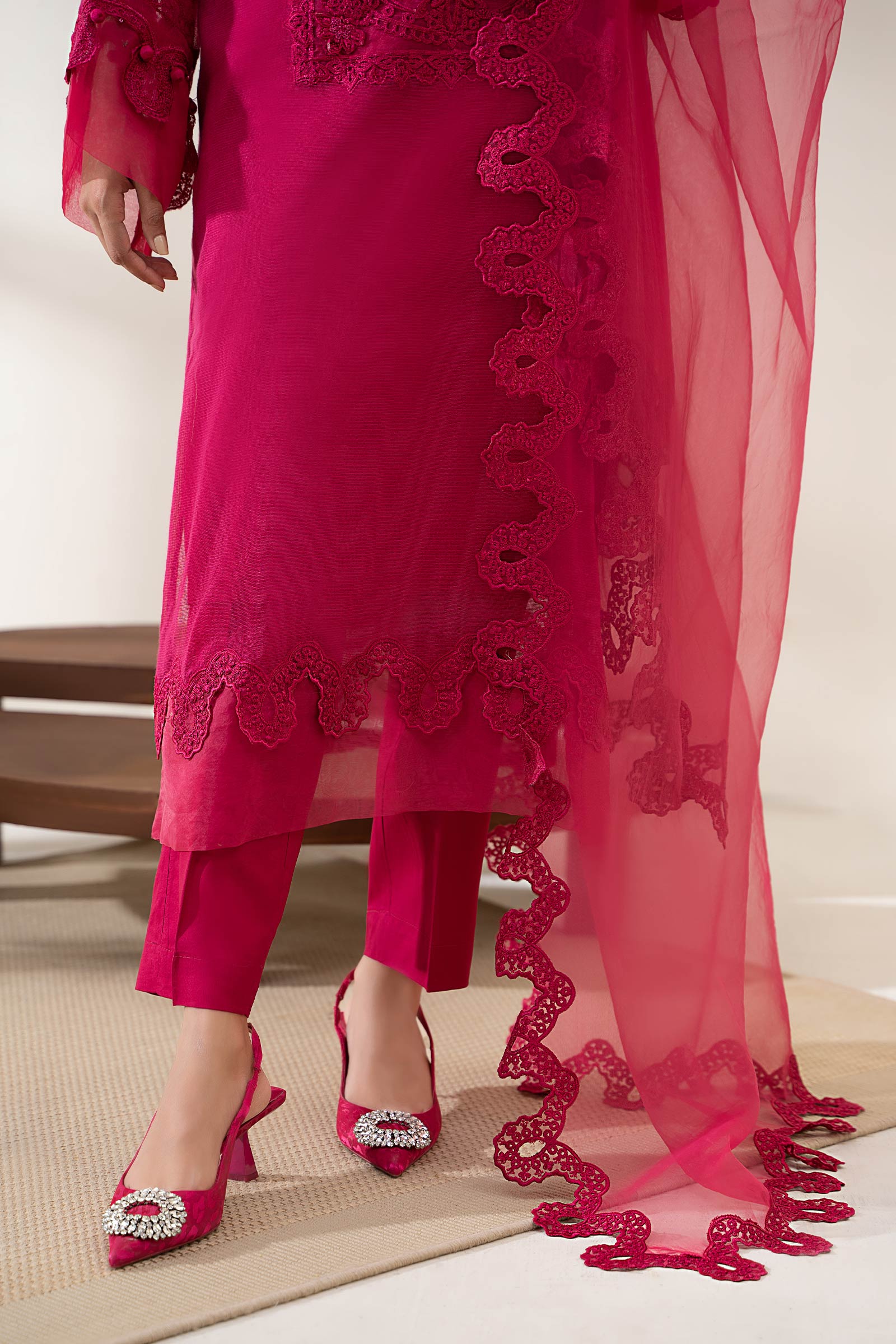 Suit Pink DW-W23-75