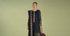 3 Piece Dyed Paper Cotton Suit