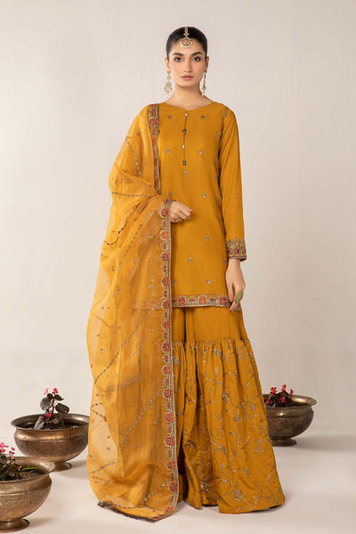 3 PIECE EMBROIDERED DOBBY SUIT | DW-EF24-105 All Products DWEF105-ESM-MTD