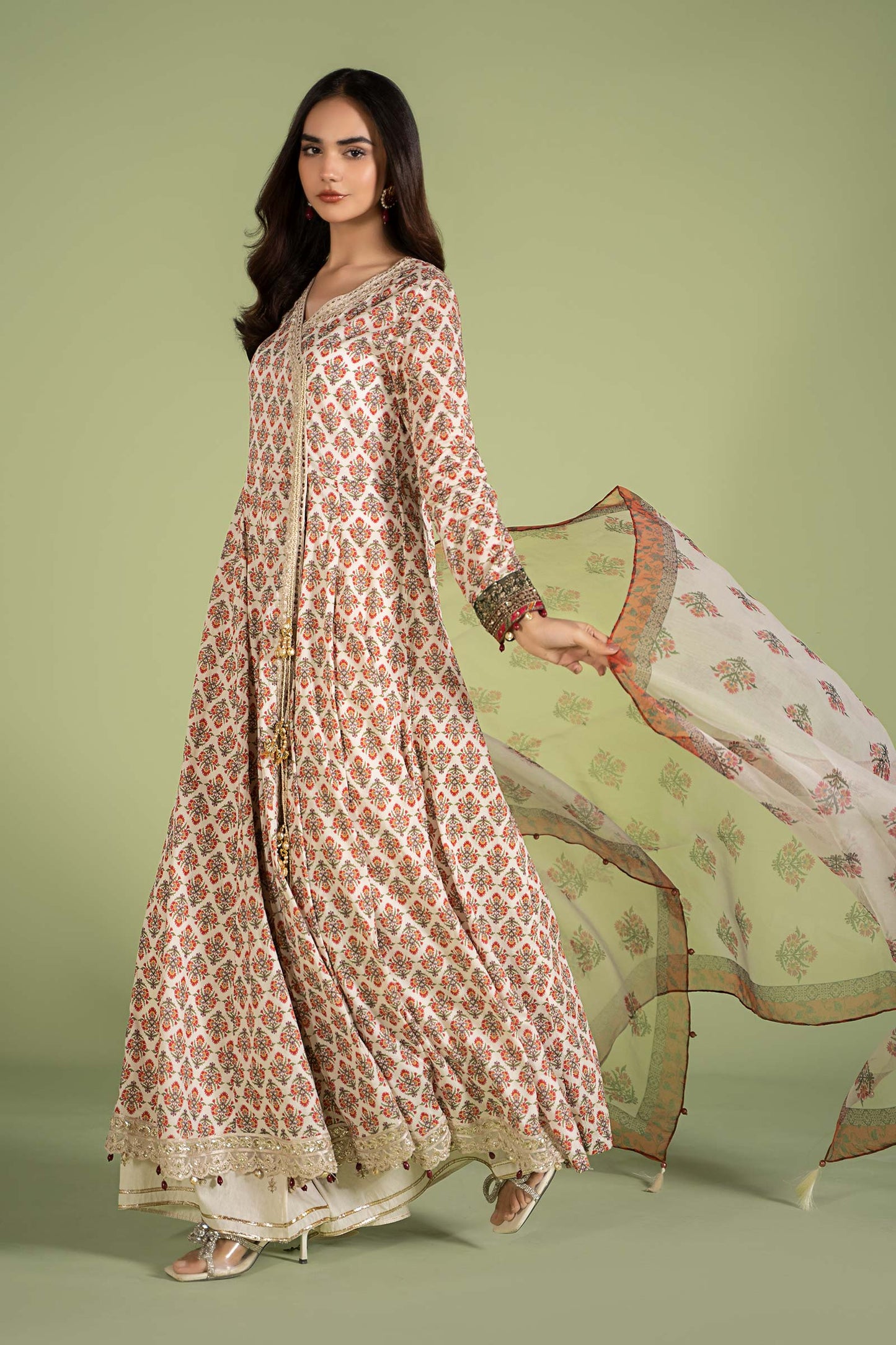3 Piece Embroidered Lawn Suit