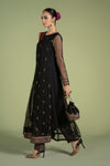 3 Piece Embroidered Net Suit