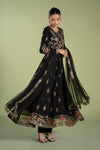 3 Piece Printed Jacquard Suit