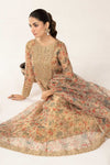 3 Piece Printed Organza Masoori Net Suit