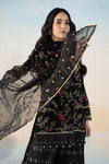 3 Piece Embroidered Self Jacquard Suit