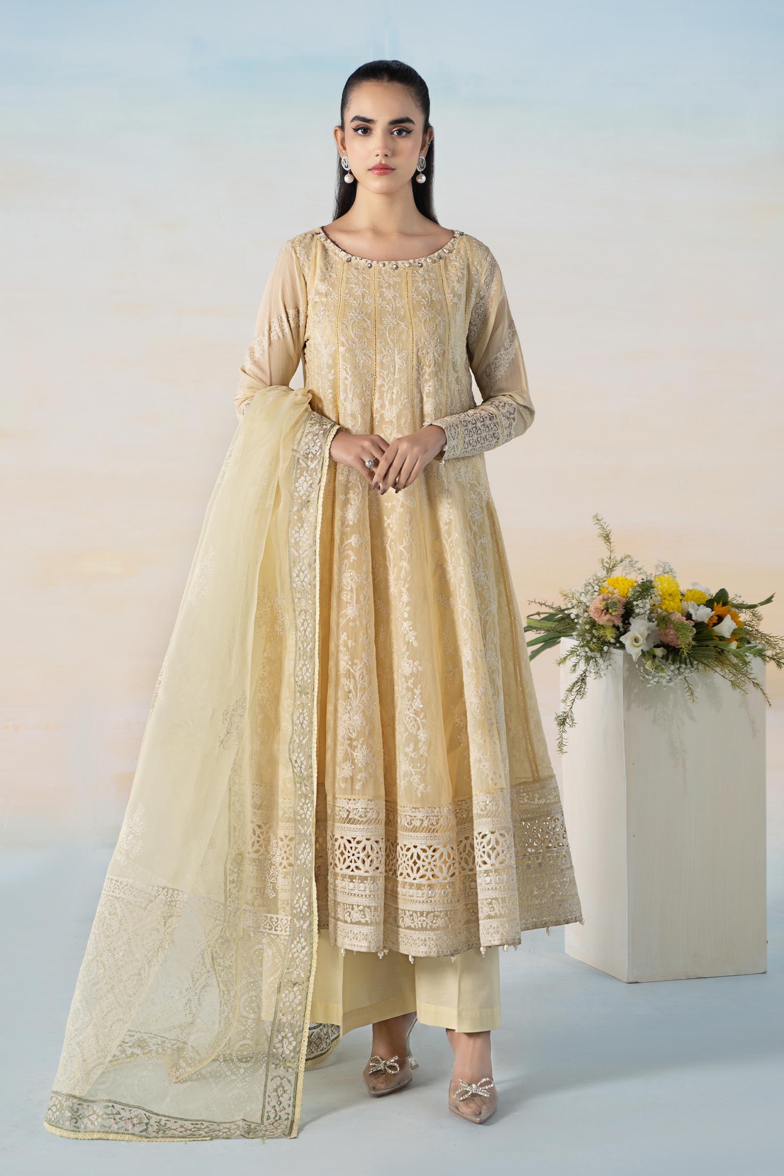 3 Piece Embroidered Lawn Suit