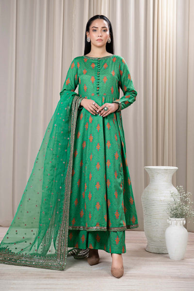 3 PIECE EMBROIDERED LAWN SUIT | DW-EF24-107 All Products DW24107-ESM-GPD