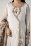 3 Piece Dyed Cotton Crinkle Suit